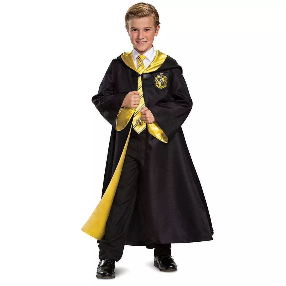Prestige Harry Potter Hufflepuff Robe Kid's Costume