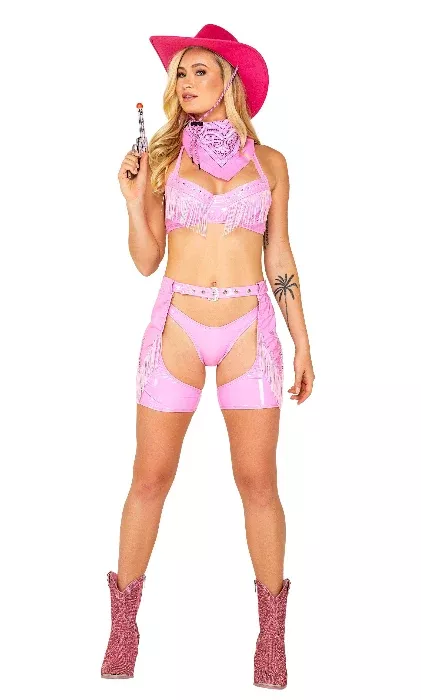 Pretty Pink Cowgirl Costume