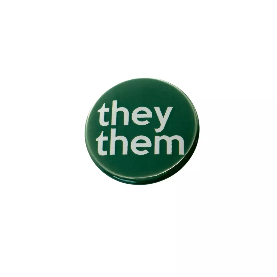 Pronoun Button