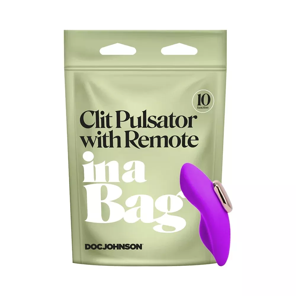 Pulsator Vibe with Remote In A Bag - Purple