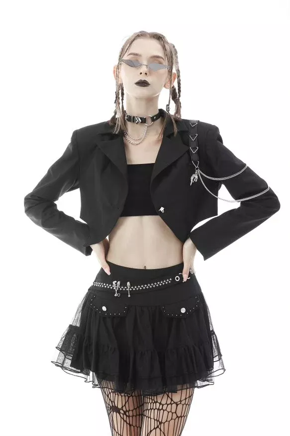 Punk Short Bat Jacket