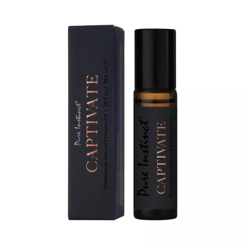 Pure Instinct Pheromone Perfume Oil Captivate 10.2 Ml | 0.34 Ml