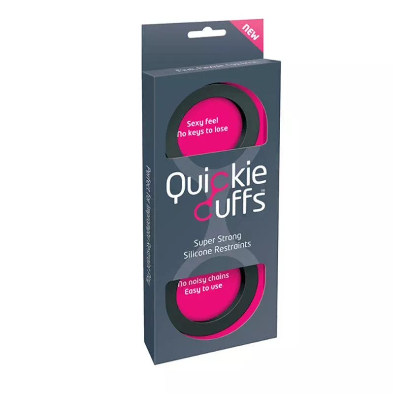 Quickie Cuffs -Medium Black