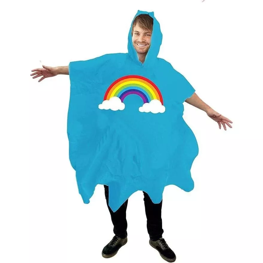 Rainbow Pride Poncho