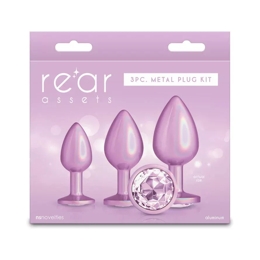 Rear Assets 3-Piece Metal Plug Kit