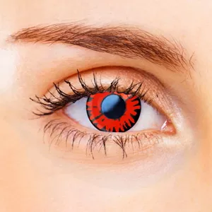 Red Twilight Theatrical Contact Lenses