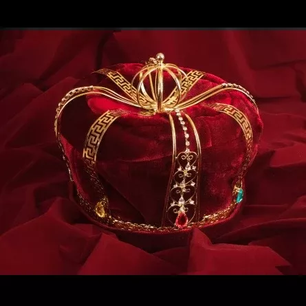 Rhinestone Adjustable King’s Crown Frame