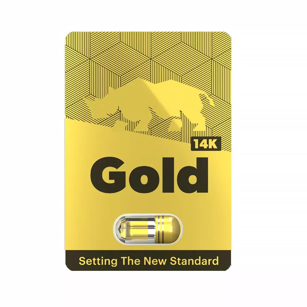 Rhino Gold 14K Capsule 1ct