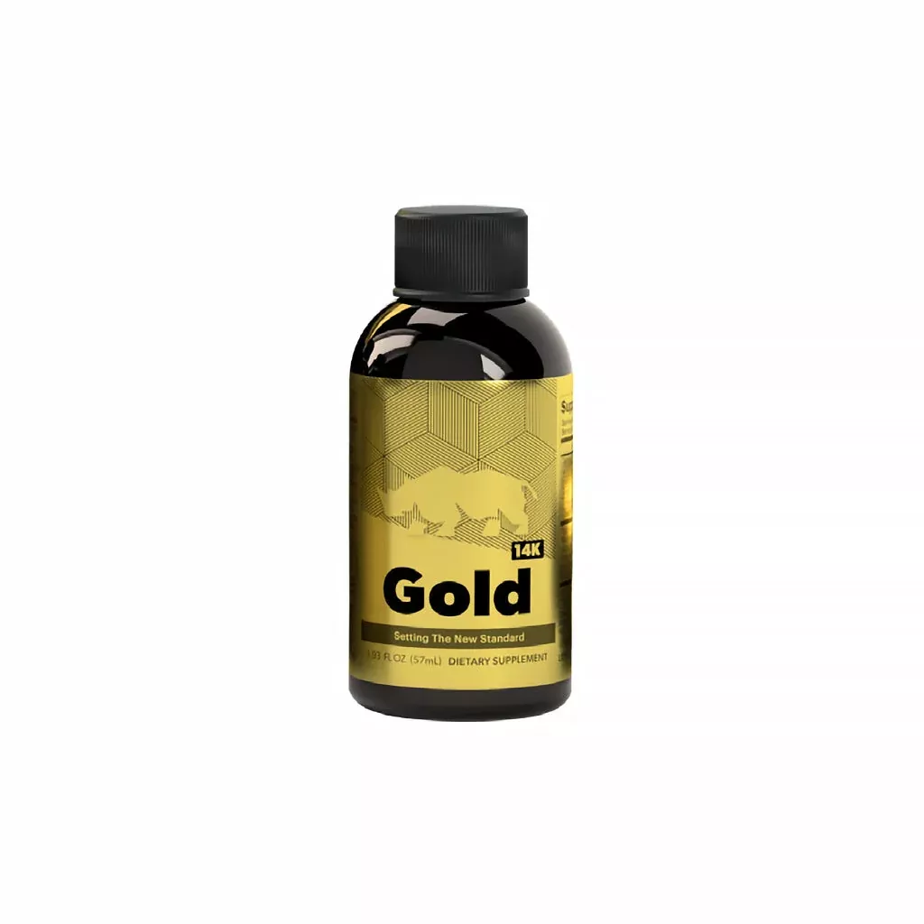 Rhino Gold 14K Liquid Shot 2 oz. Bottle 1ct