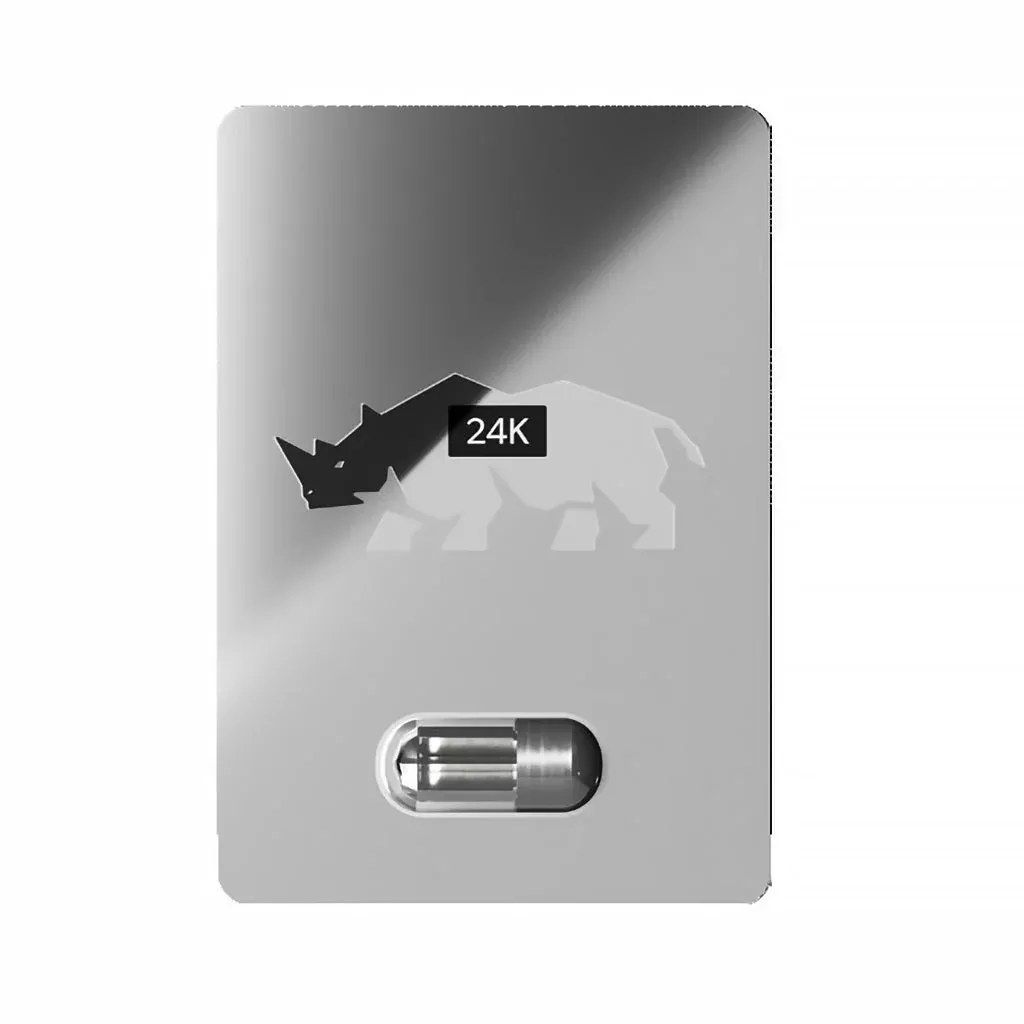 Rhino Platinum 24K Capsule 1ct