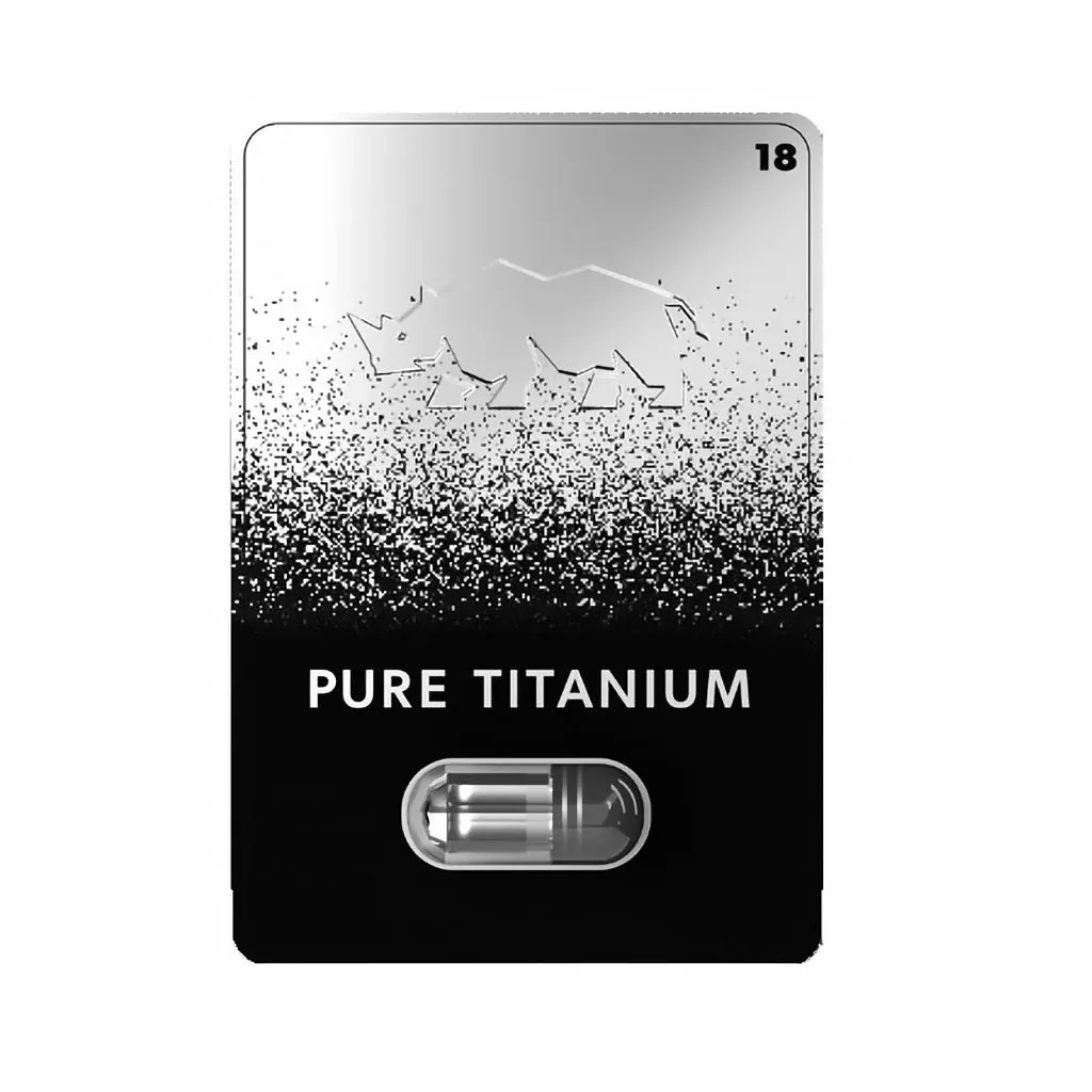 Rhino Pure 18k Titanium Capsule 1ct