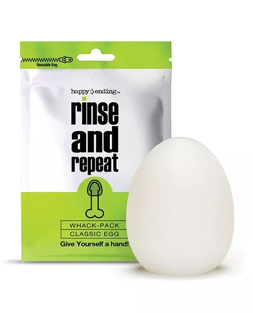 Rinse & Repeat Whack Egg Stroker