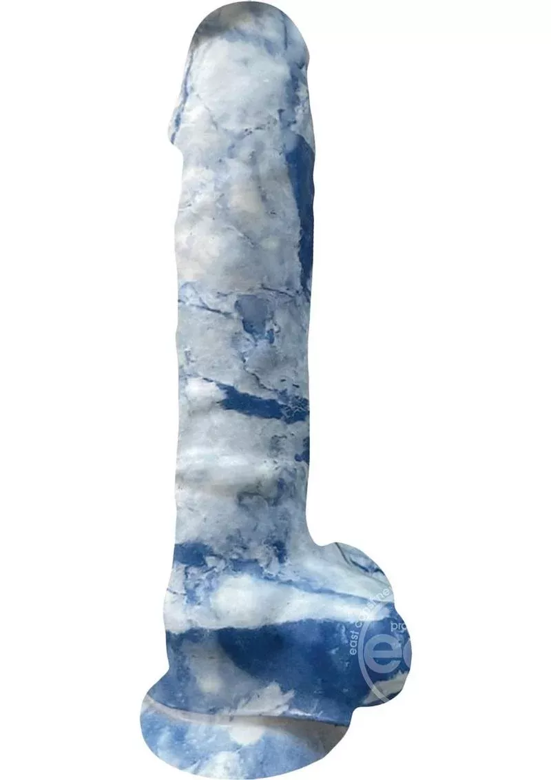 Rock Cocks | 7" Dildo - Zeus | Stone-like Texture Silicone Dildo