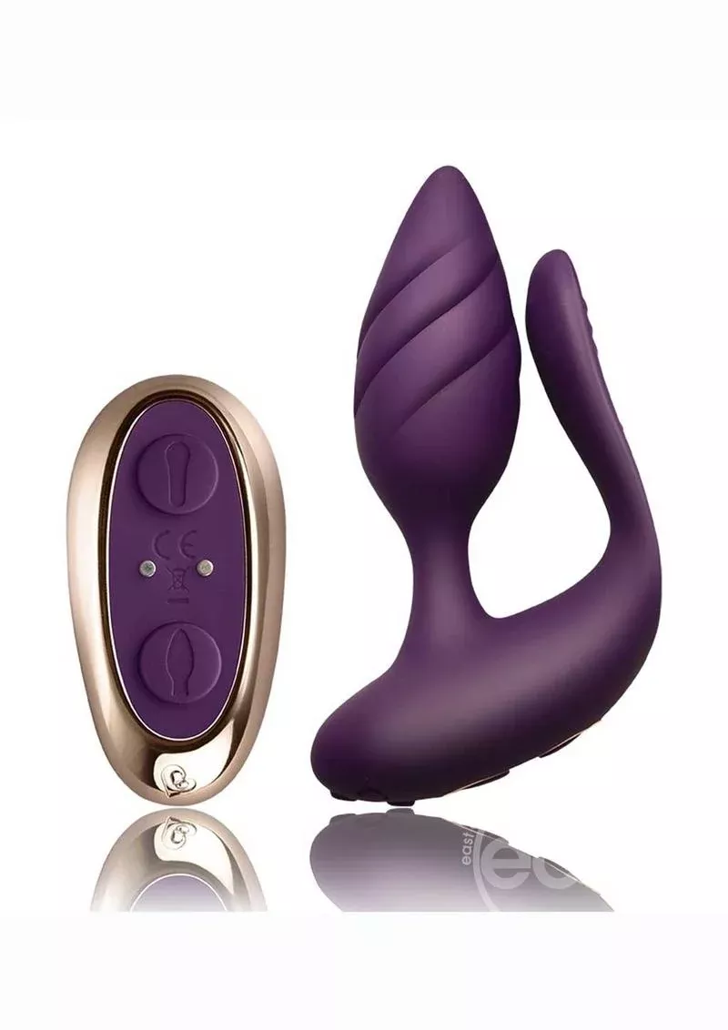 Rocks Off | Cocktail Vibrating Butt Plug w Remote Control