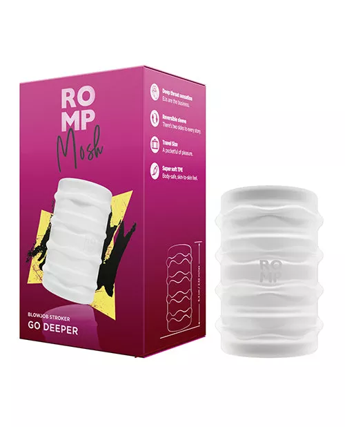 ROMP Mosh BJ Stroker - Clear