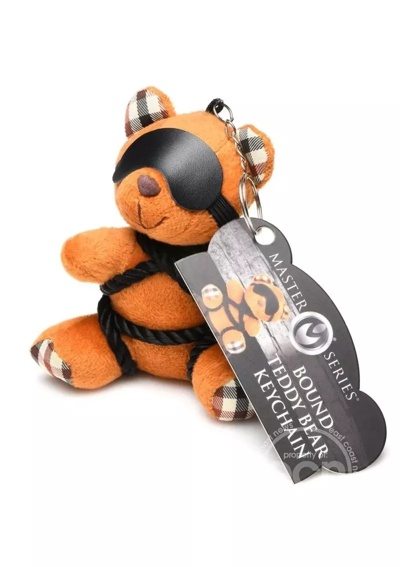 Rope Teddy Bear Keychain