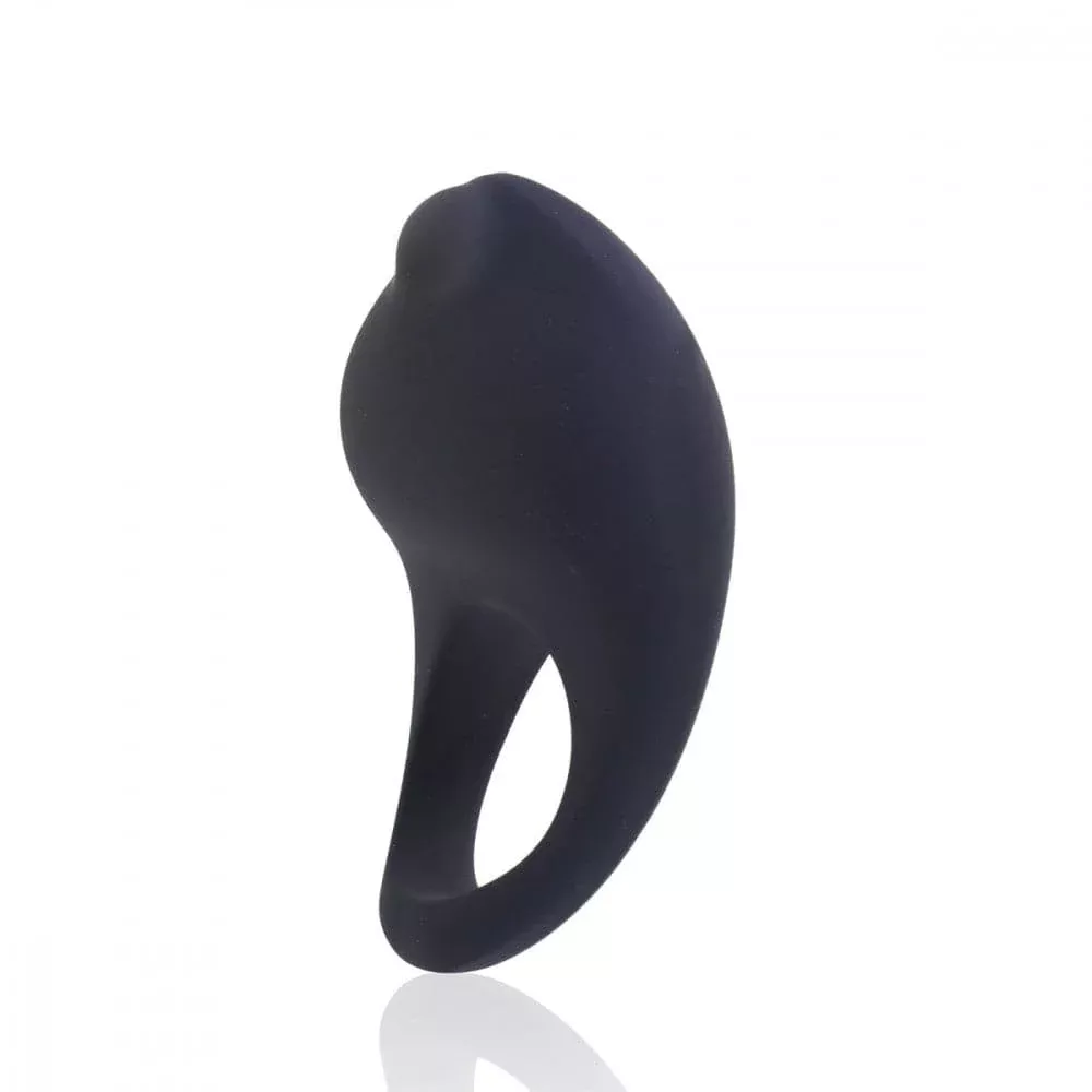 Roq Rechargeable Vibrating C-Ring - Black