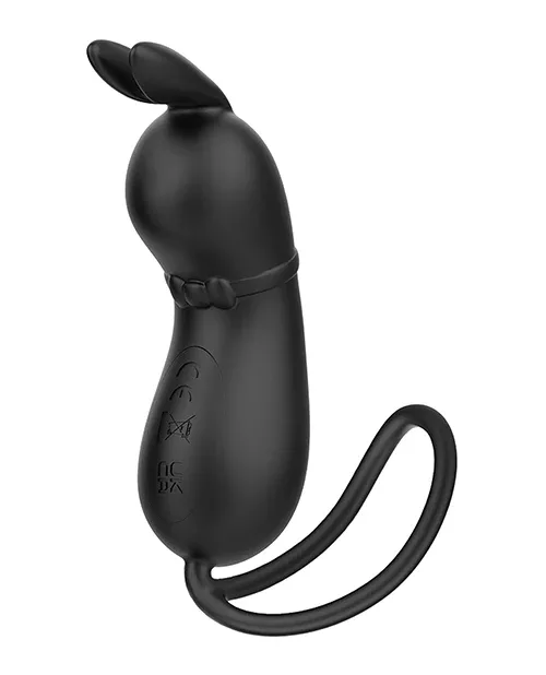 Rosalie Tethered Clit Stim - Black