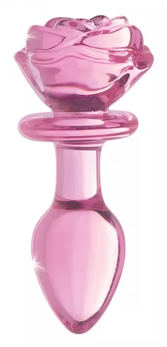 Rose Glass Plug