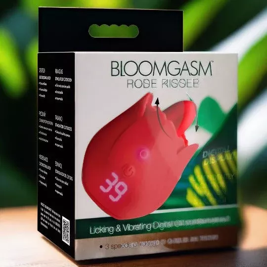 Rose Kisser Licking and Vibrating Digital Clitoral Stimulator