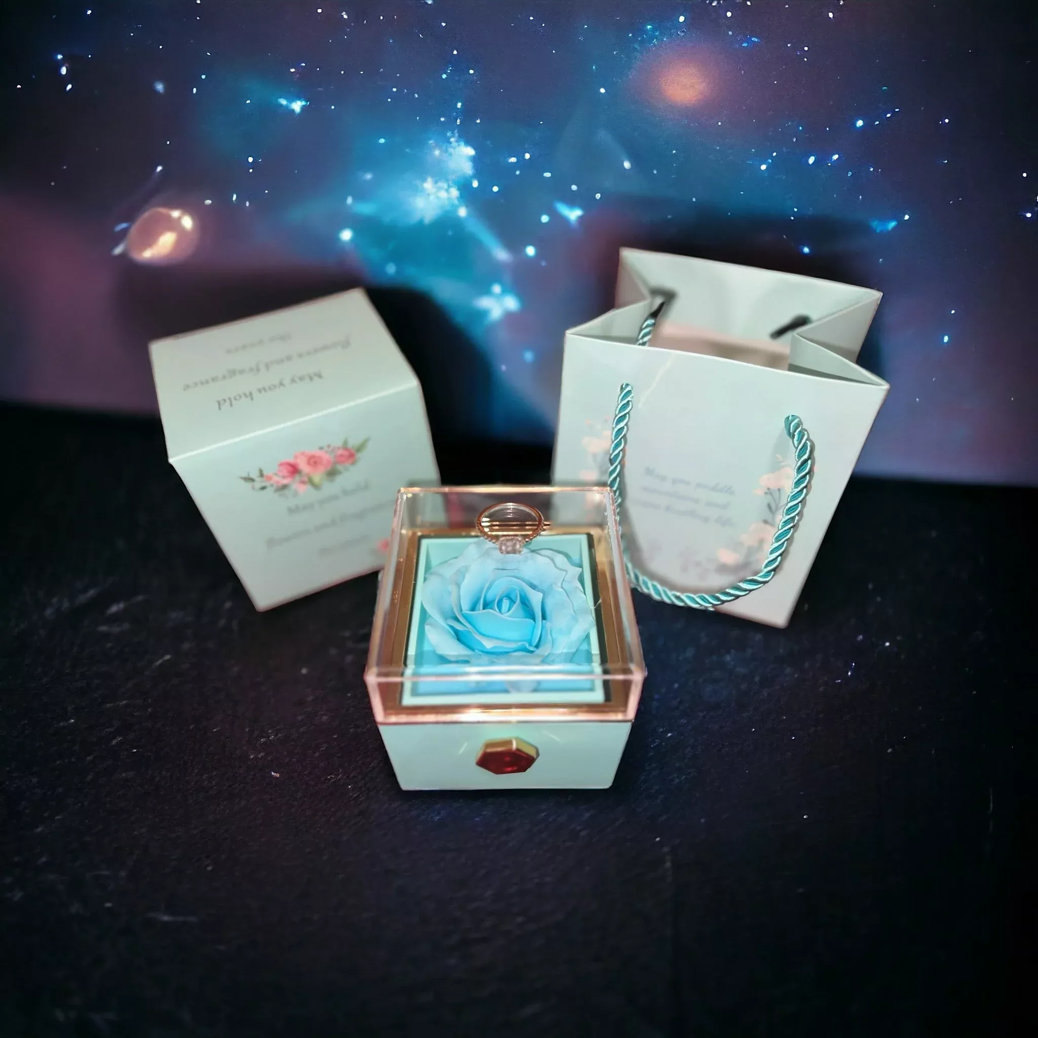 Rotating Eternal Rose Gift Box