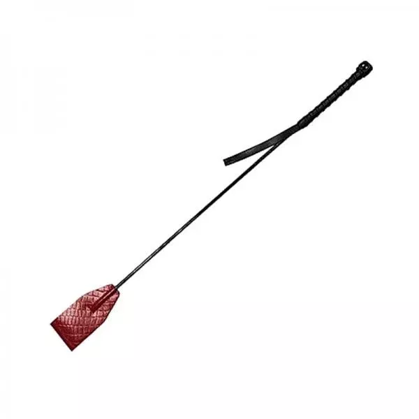 Rouge Anaconda Riding Crop Cuff Burg/blk