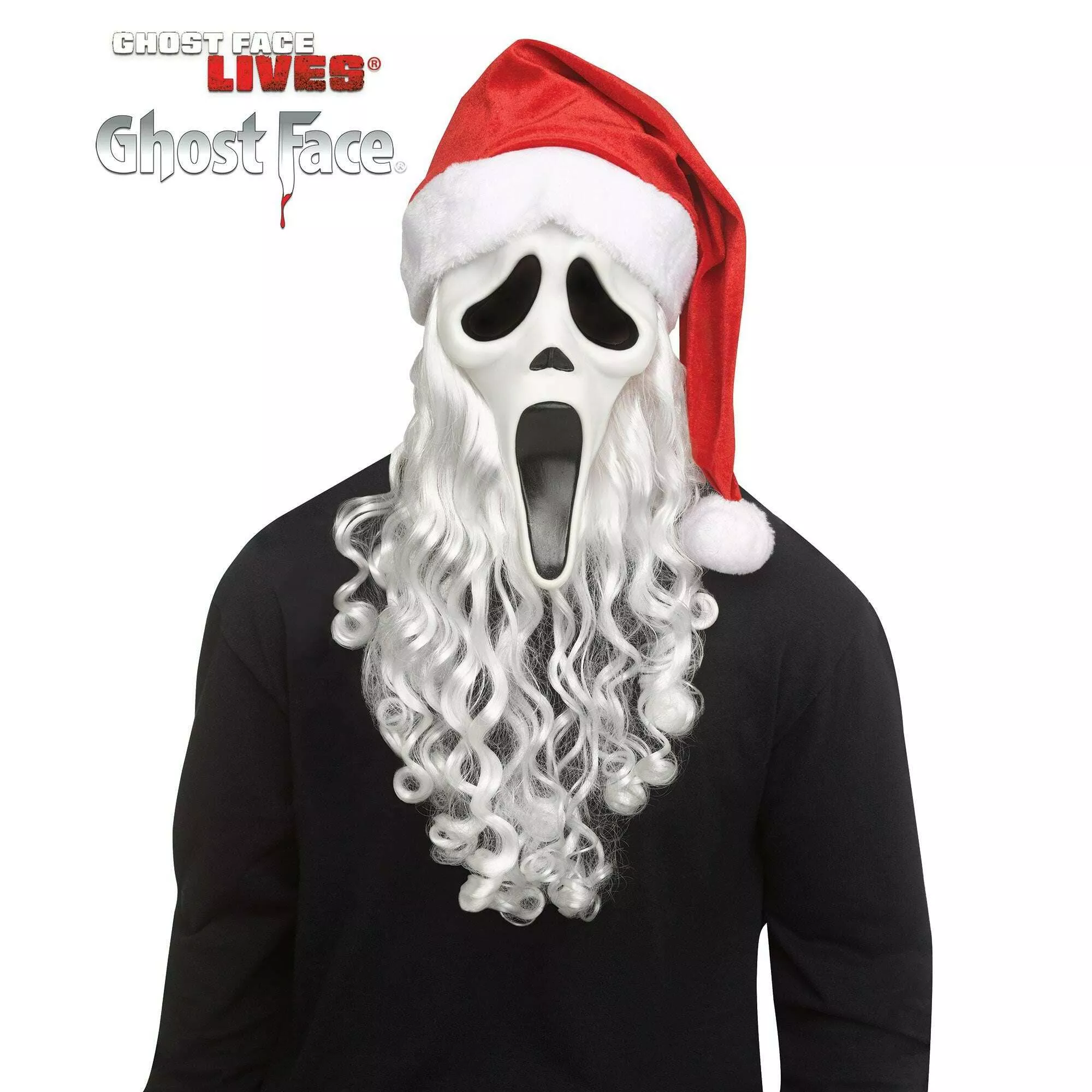 Santa Ghost Face Mask