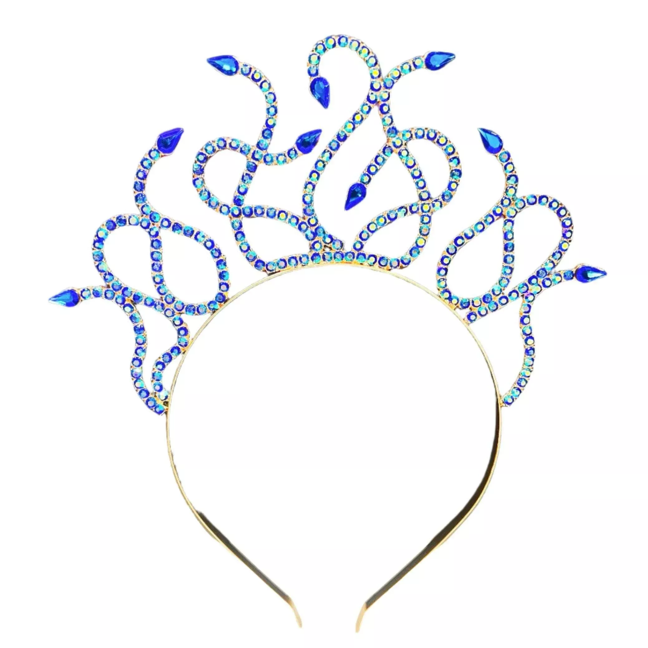 Sapphire Medusa Headband