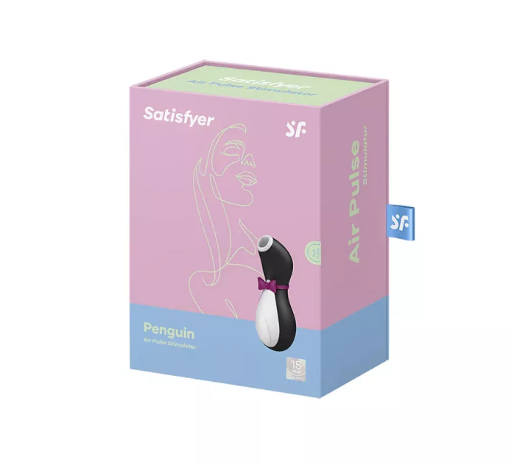 Satisfyer Penguin Medical Grade Silicone Air Pulse Vibrator