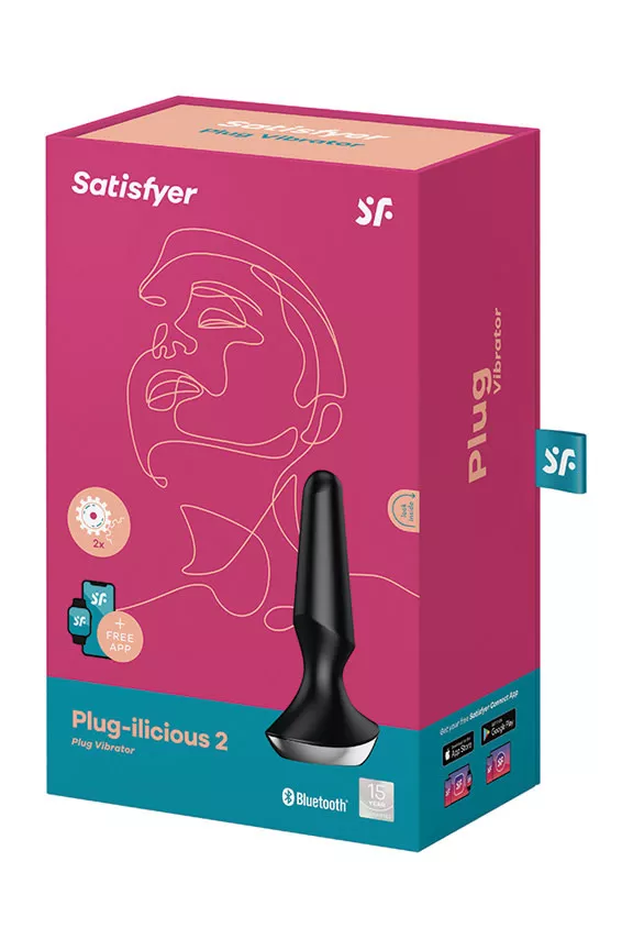Satisfyer Plug-Ilicious 2 - Black