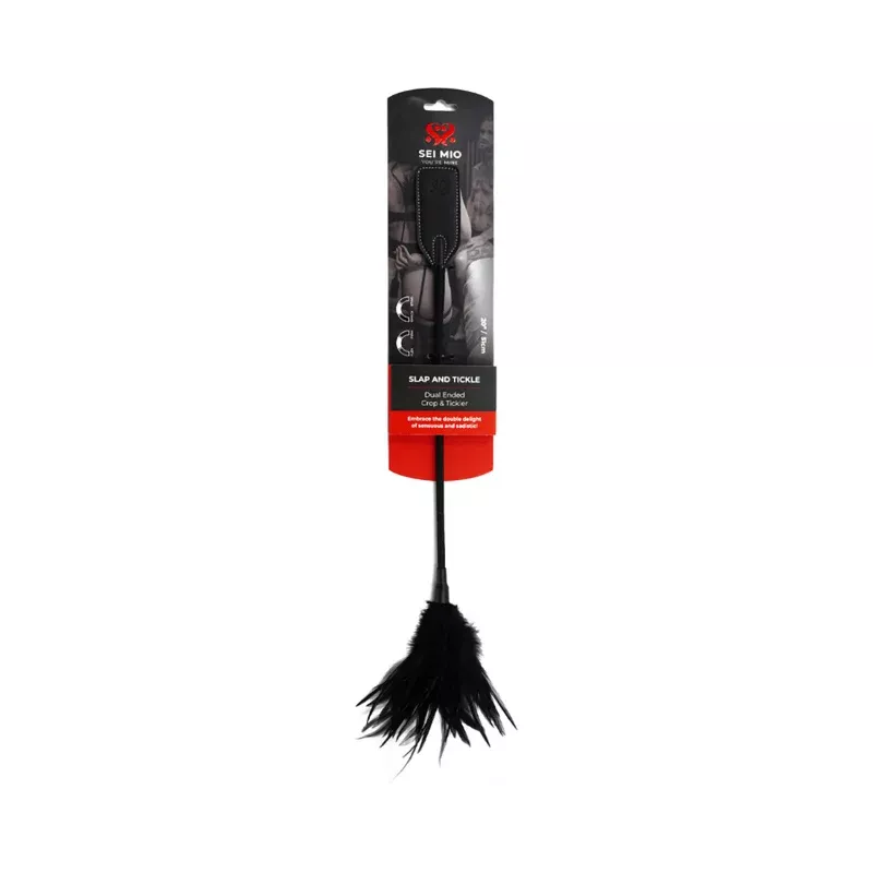 SEI MIO Slap and Tickle Dual Ended Crop and Tickler