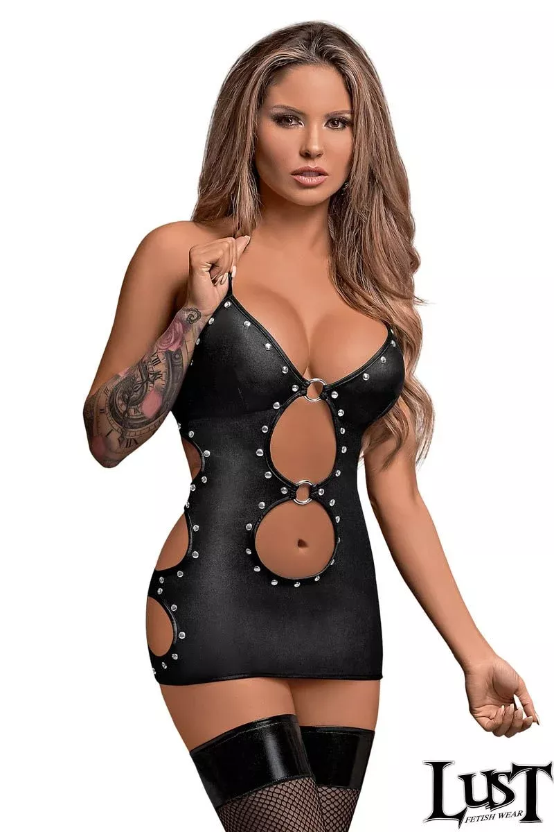 Selene Cutout Stud Dress