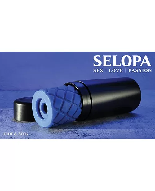 Selopa Hide & Seek Male Masturbator - Blue