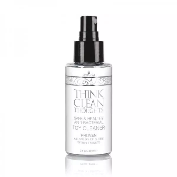Sensuva Think Clean Thoughts Anti-bacterial Toy Cleaner