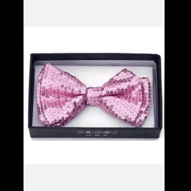 Sequin Bow Tie