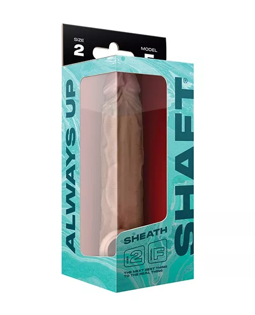 Shaft Model F Flexskin Liquid Silicone 8.8" Sheath Pine