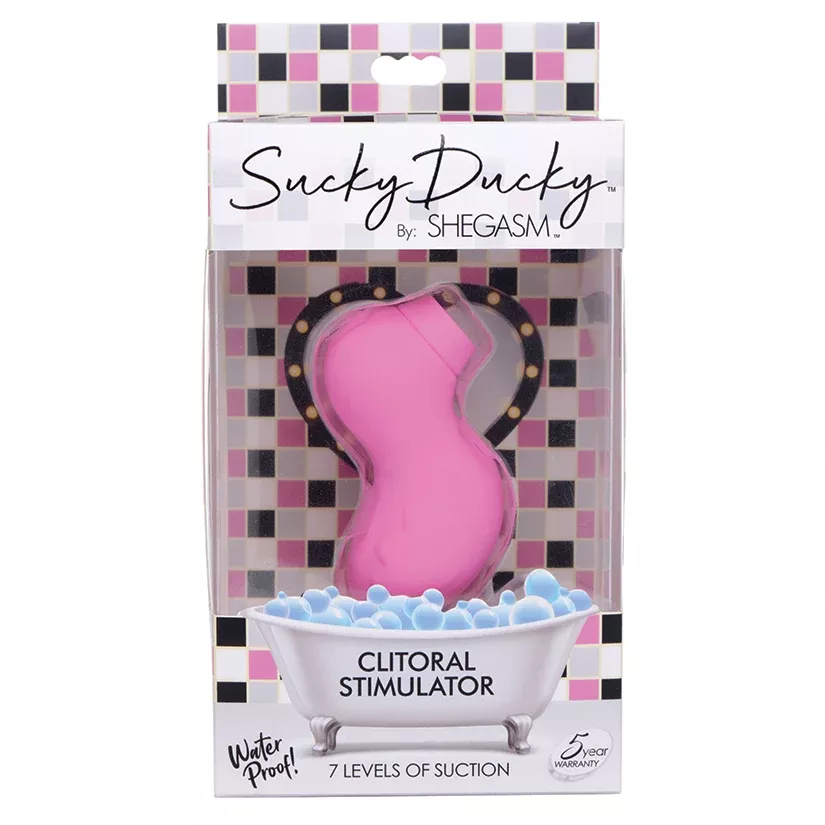 Shegasm Sucky Ducky 7x Clitoral Stimulator