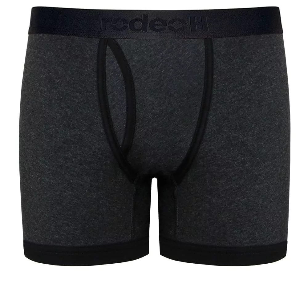 Shift 6" Boxer Underwear - Dark Gray Marle