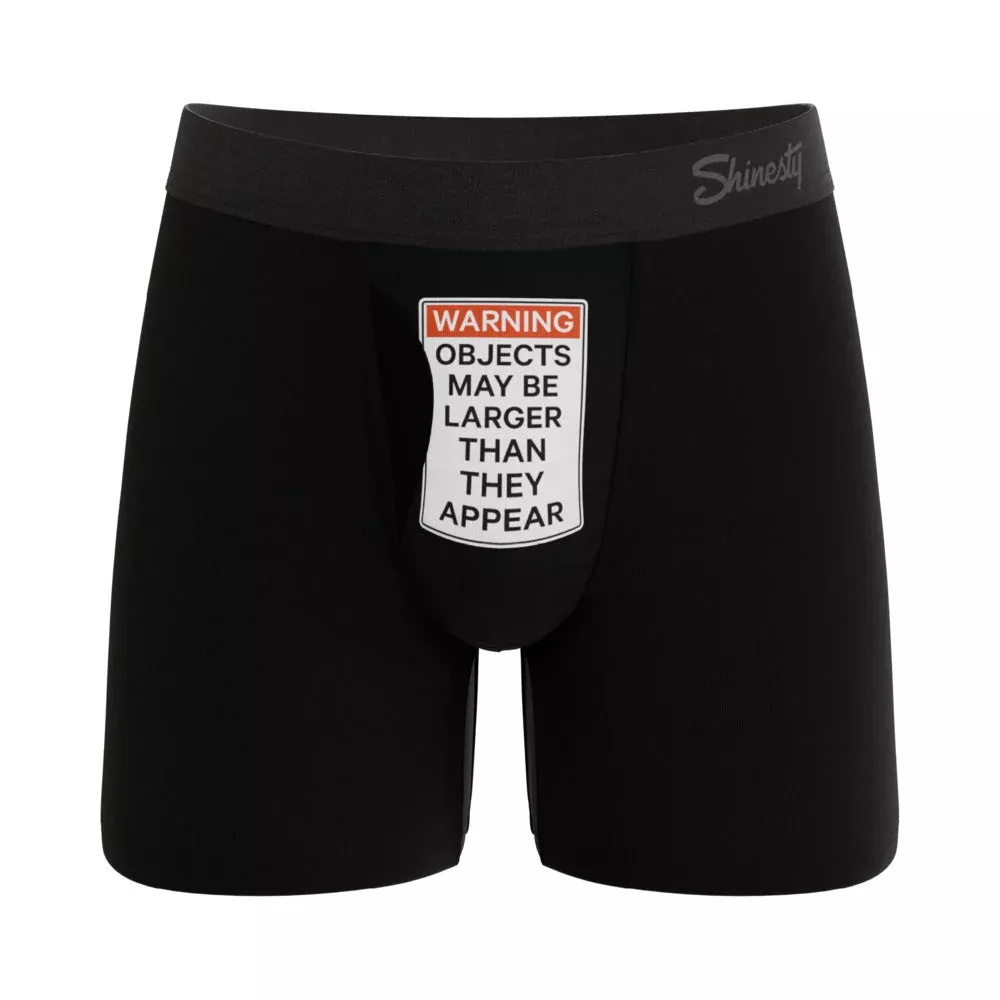Shinesty The Rear View Size Warning Ball Hammock Pouch Underwear S