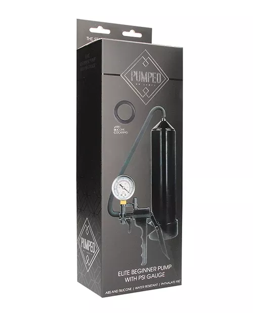 Shots Pumped Elite Beginner Pump - Black