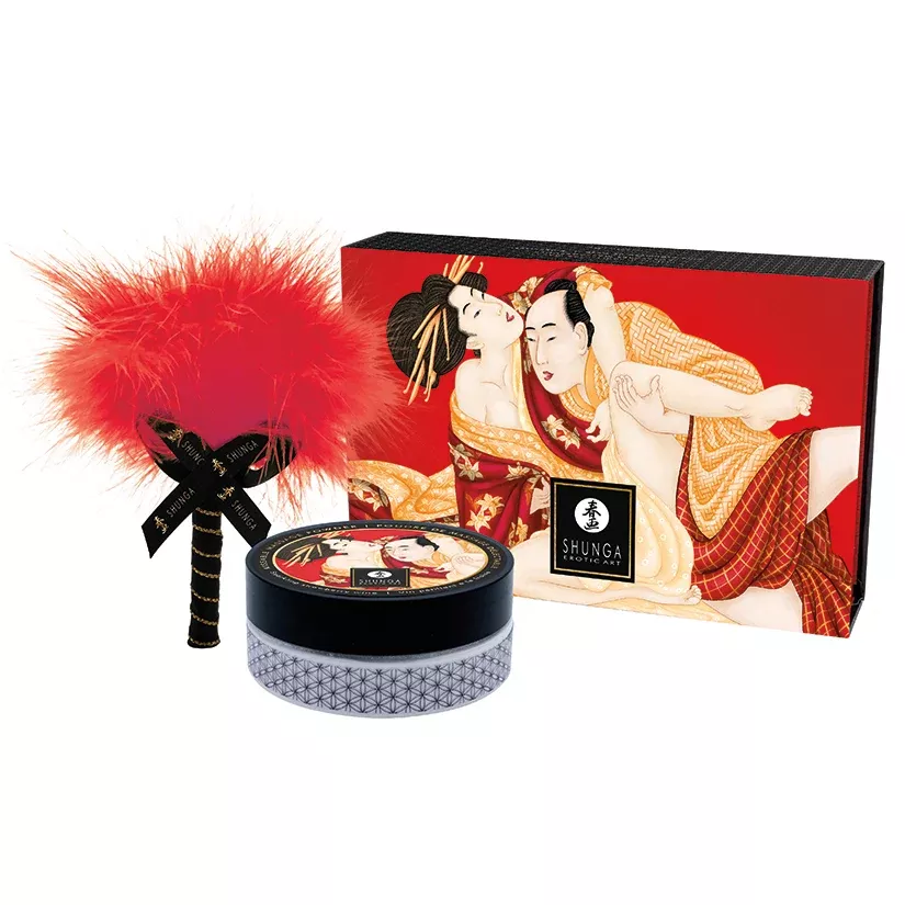 Shunga Kissable Massage Powder-Coconut Thrills 2.65oz