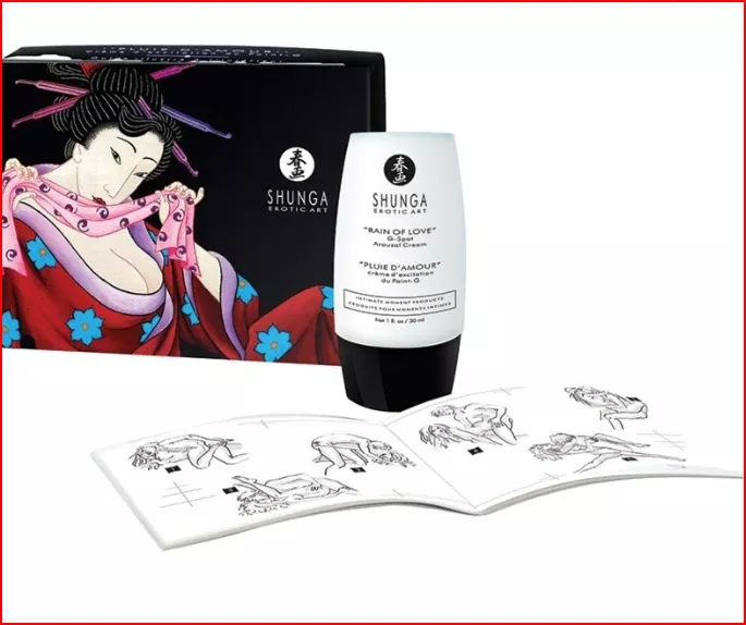 Shunga Rain Of Love G-Spot Arousal Cream 1oz