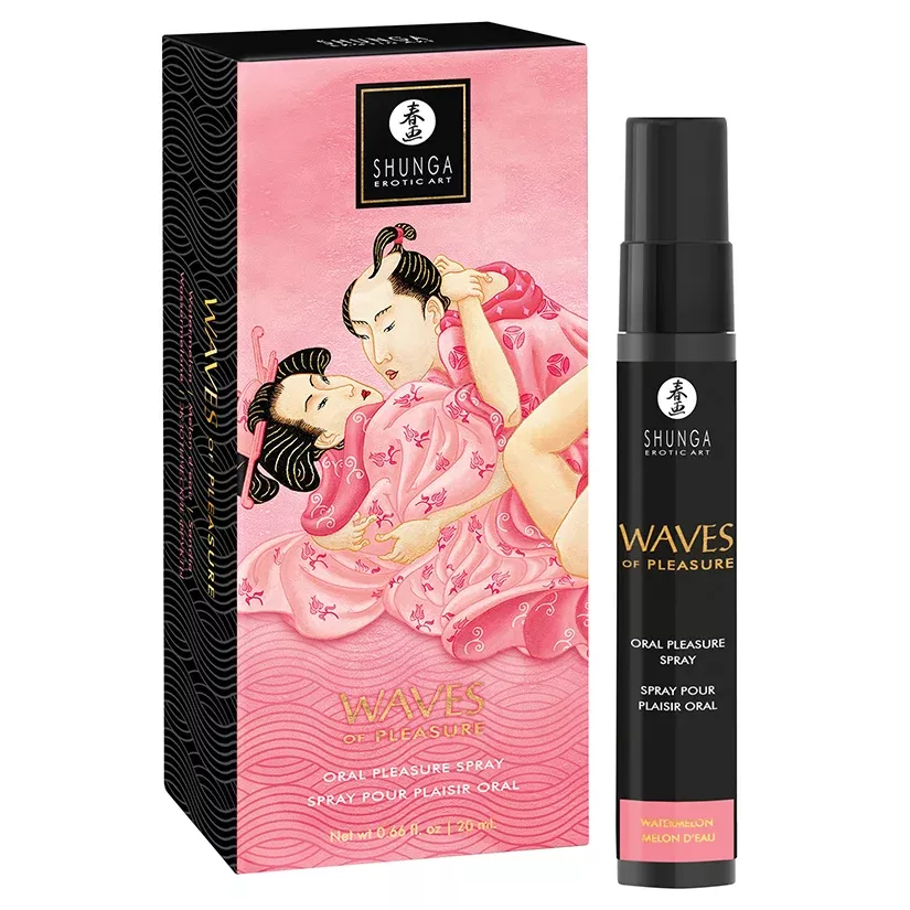 Shunga Waves of Pleasure Oral Pleasure Spray-Watermelon