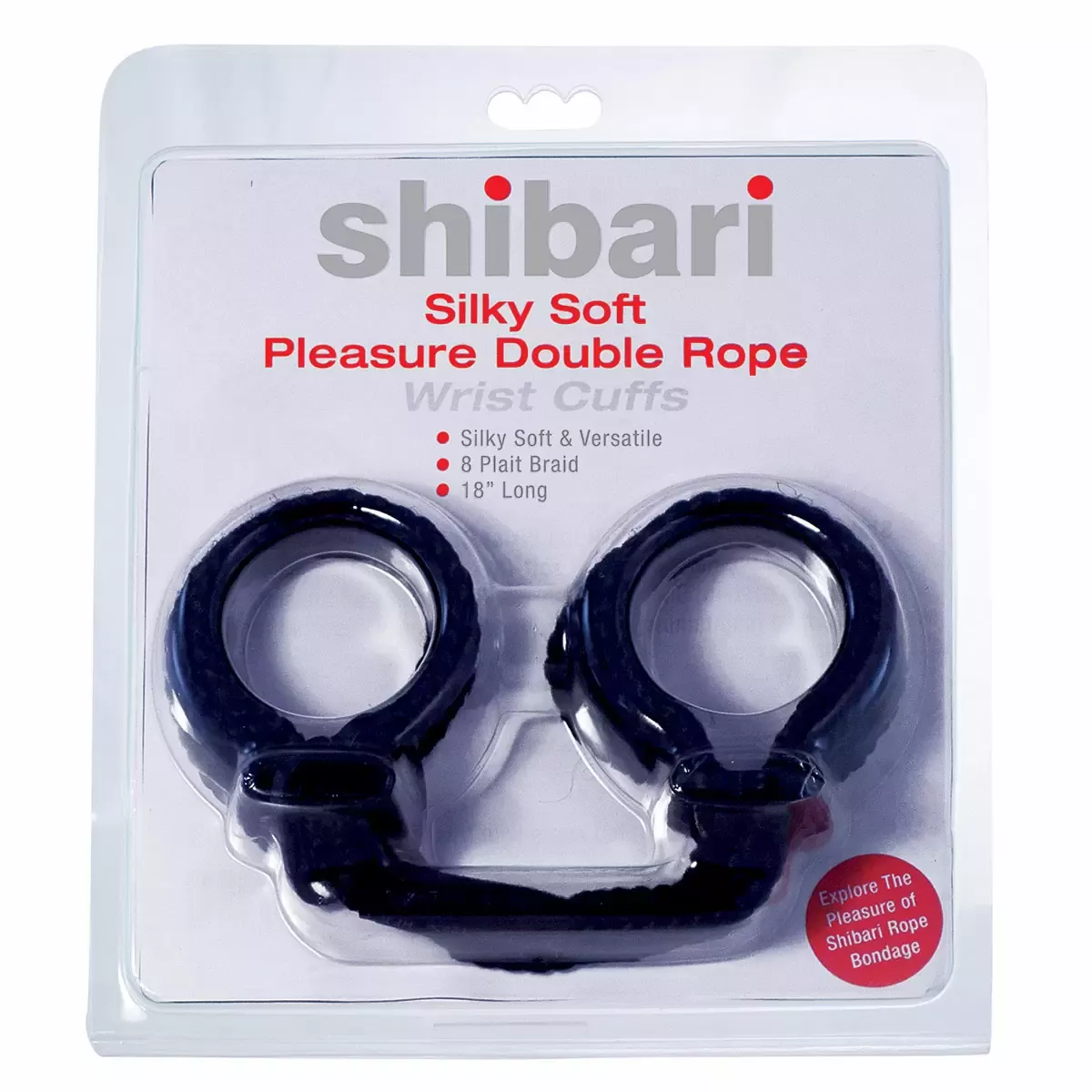 Silky Soft Double Wrist Cuffs Black
