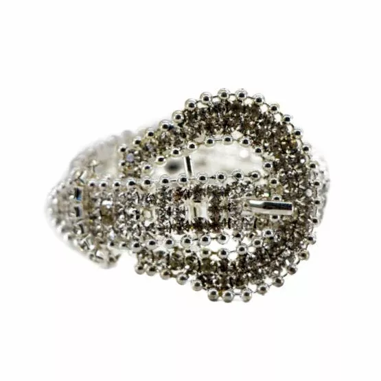 Silver Bracelet with Buckle