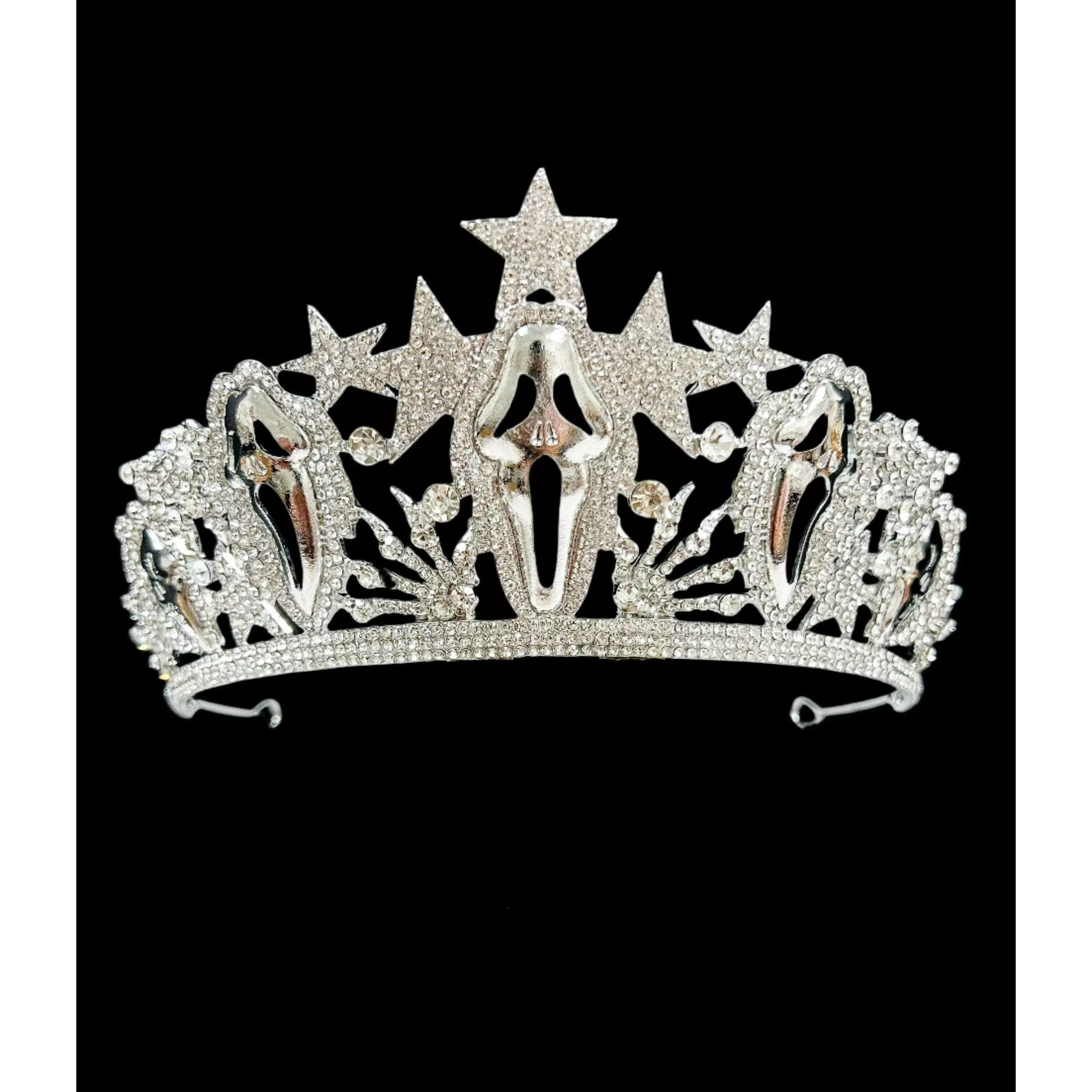 Silver Scream Queen Star Crown