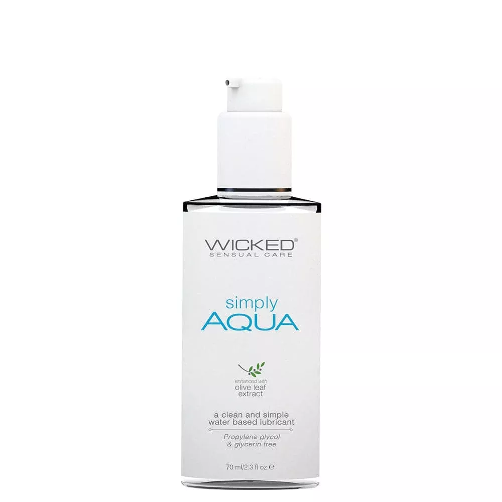 Simply Aqua Lubricant with Olive Leaf Extract - 2.3 fl oz