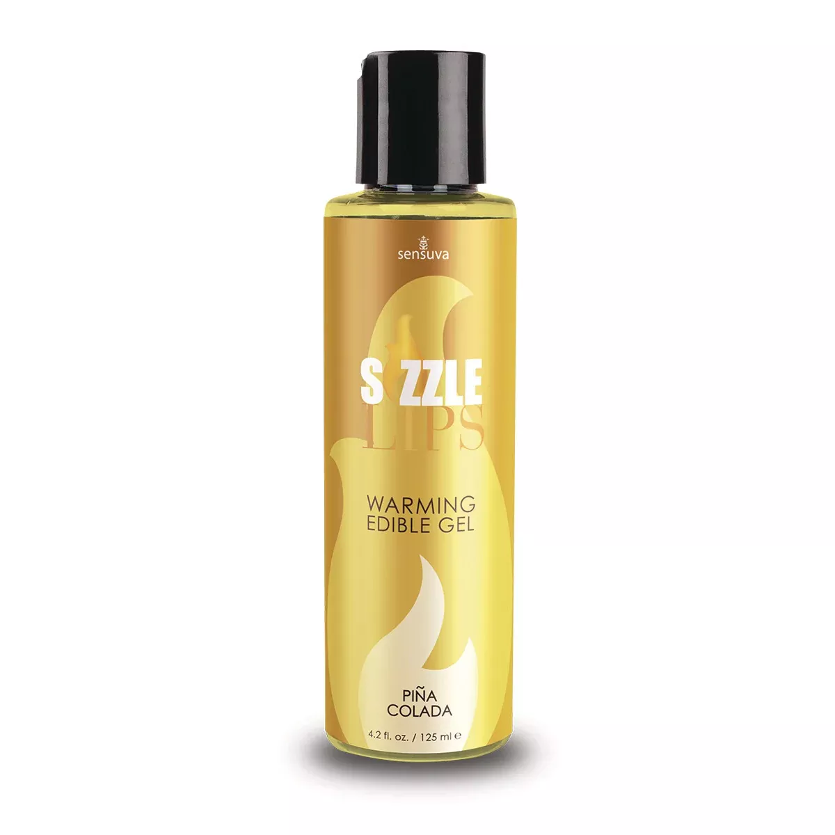 SIZZLE LIPS Edible Warming Massage Gel - SENSUVA