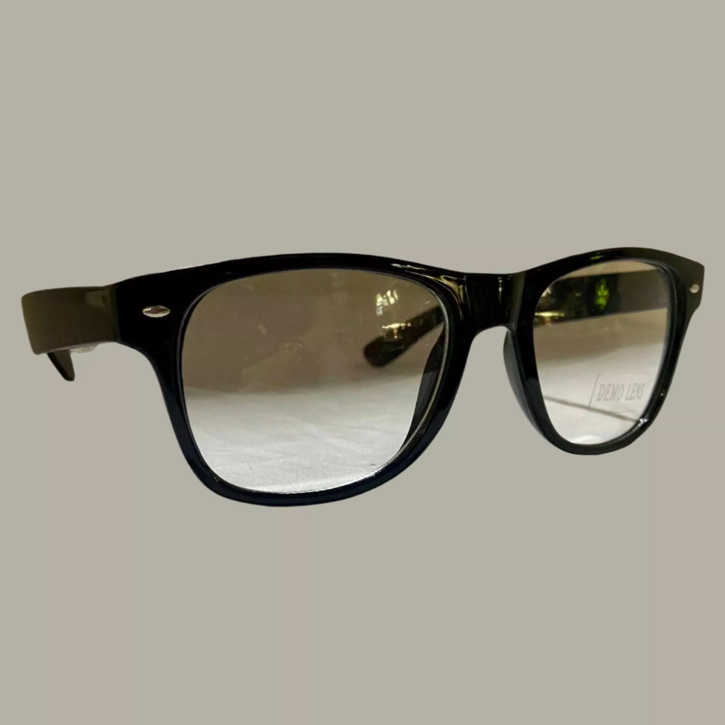 Skinny Black Wayfare Glasses