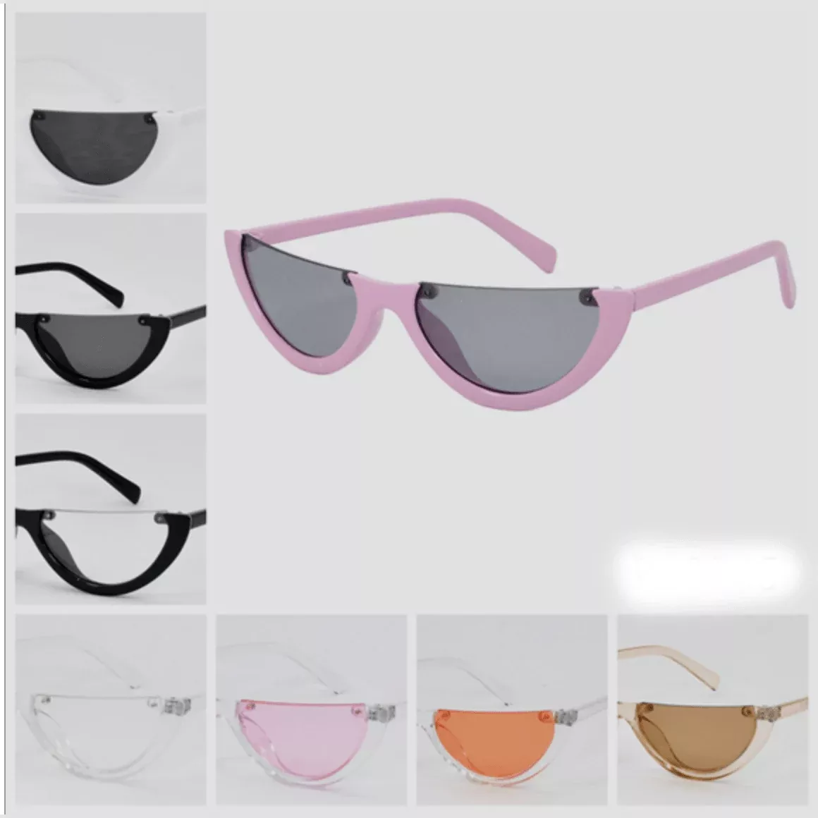 Small Frames Funky Top Sunglasses